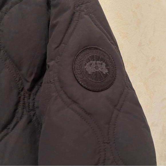Black label Newest style Canada Goose  Alessia Quilted Hooded Jacket women XL - Picture 8 of 14
